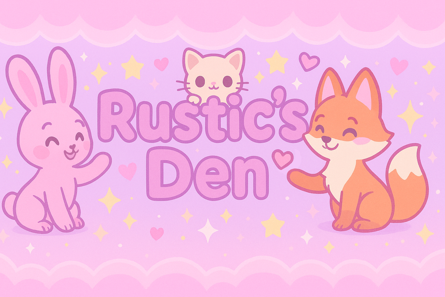 Rustic's Den banner