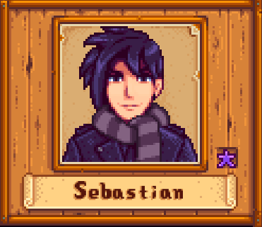 Sebastian from Stardew Valley
