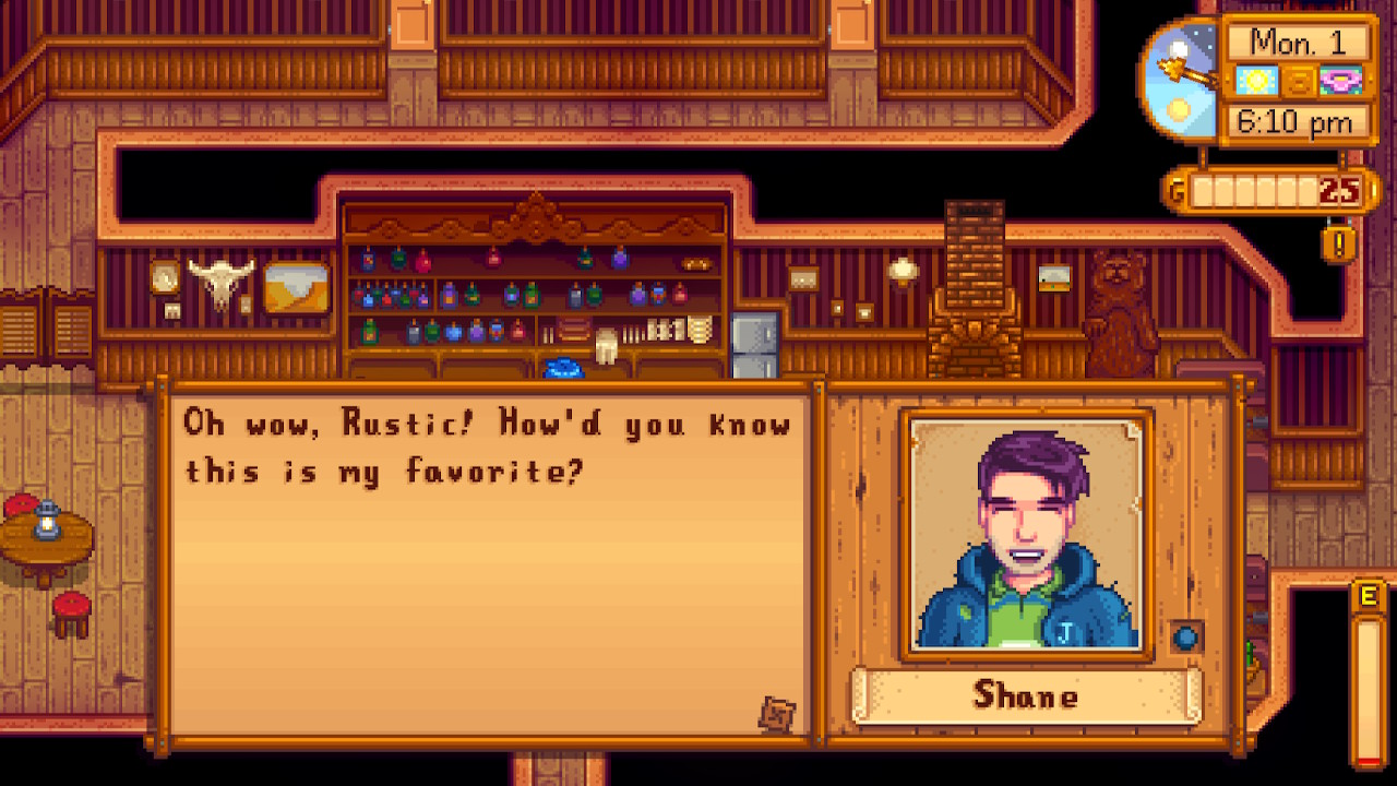 Shane likes Beer